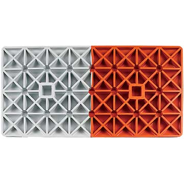 Markwort 15"x30"x2.5" Double Wide Molded Base