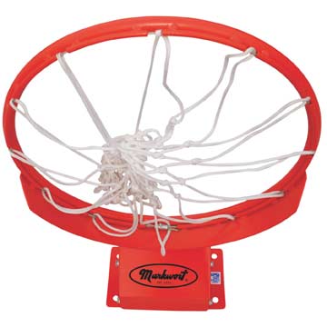 Markwort Four Spring Basketball Ring With Net