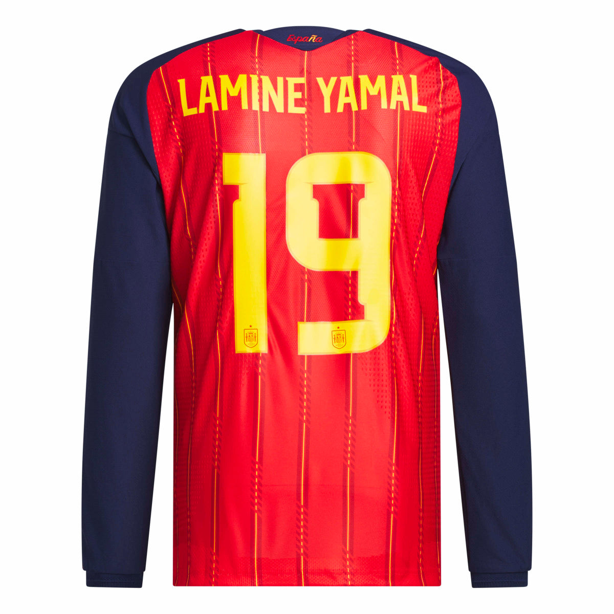 adidas Men's Spain 26 Home Authentic Long Sleeve Jersey