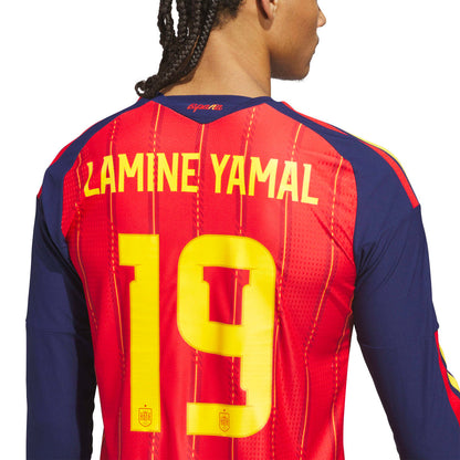 adidas Men's Spain 26 Home Authentic Long Sleeve Jersey