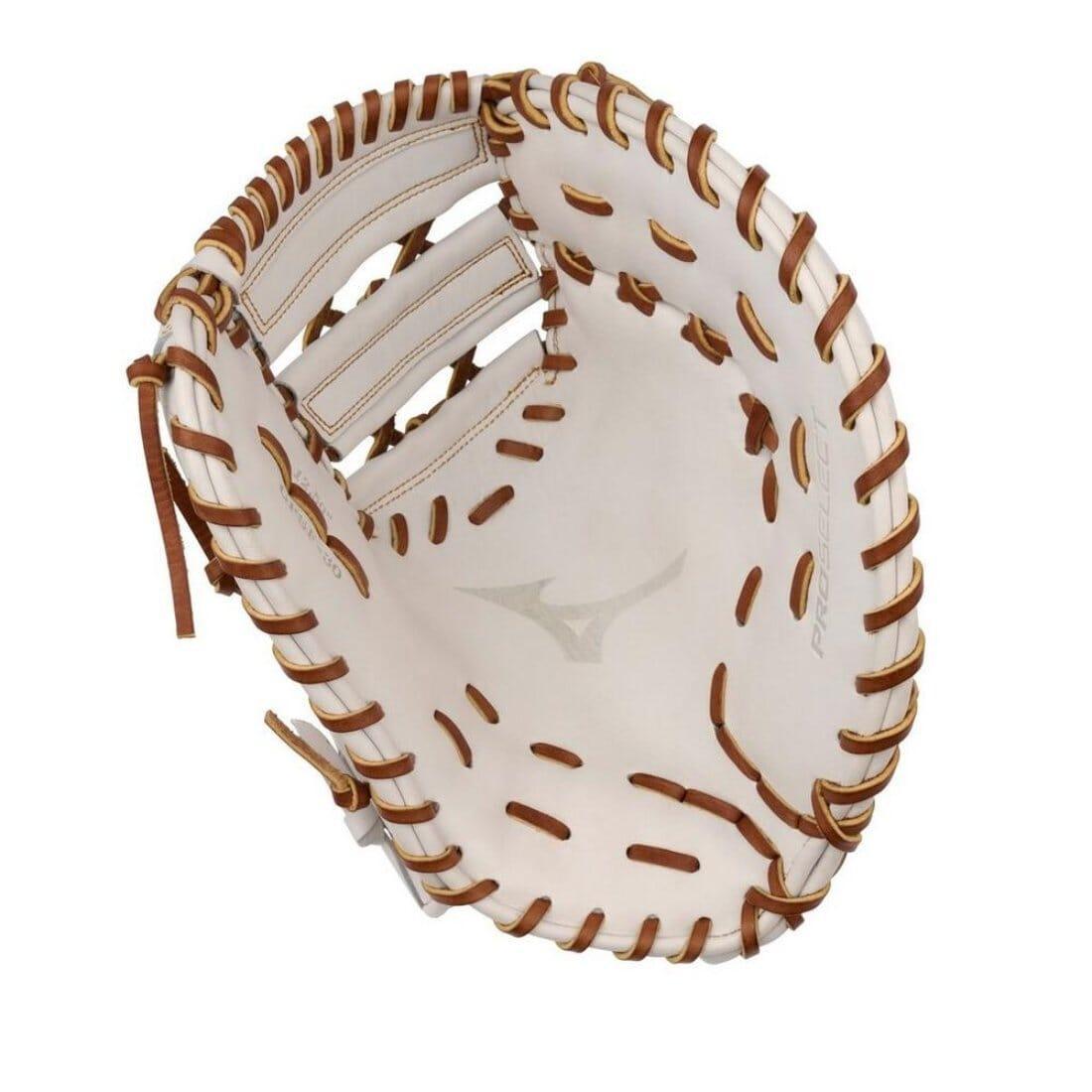 Mizuno Pro Select FP GPSF-30 12.5" Premium  Fastpitch First Base Mitt: 313258.RG00