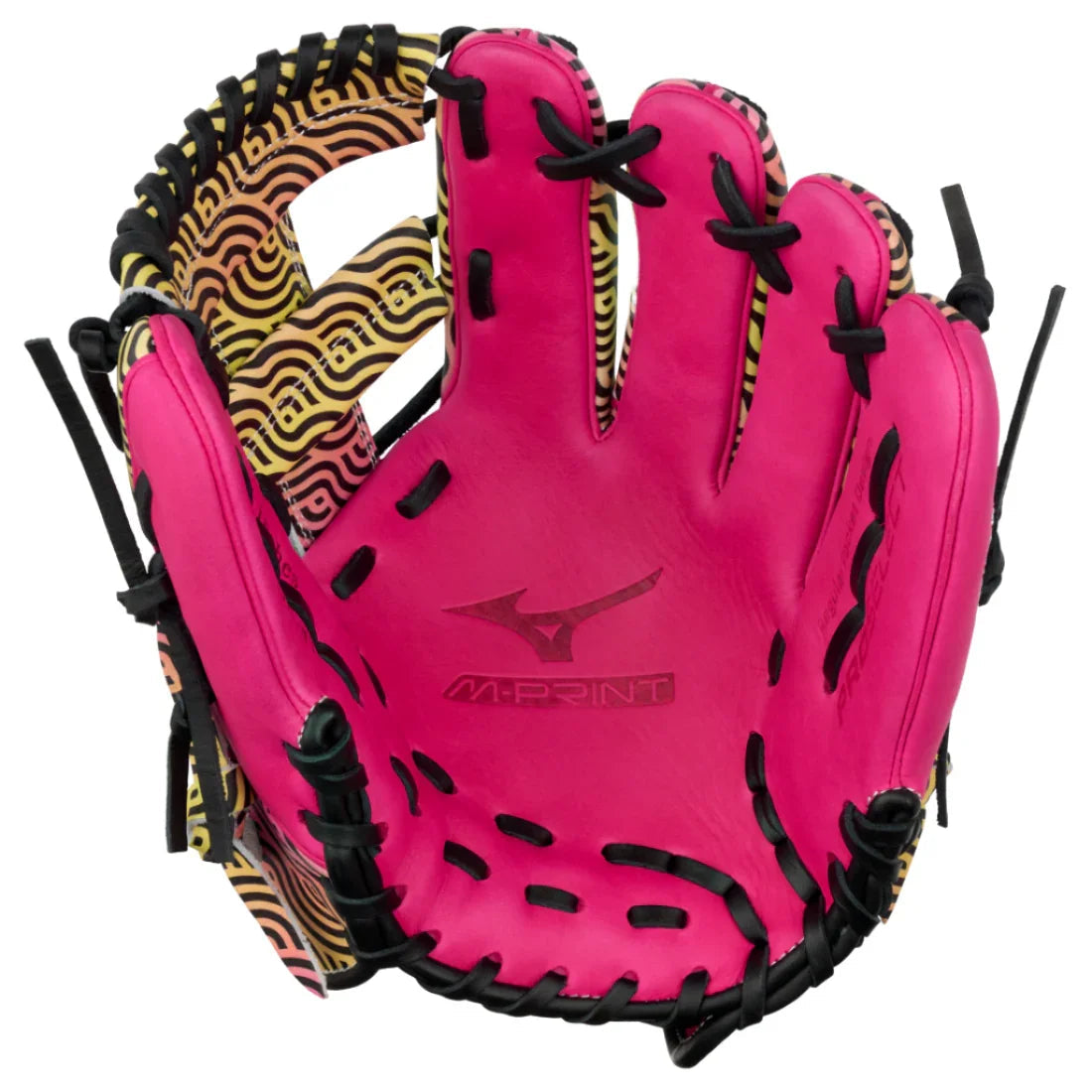 Mizuno Pro Select M-Print Miami Breeze 11.5" Baseball Glove: GPS-40RMPMB