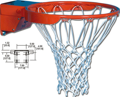 Gared Scholastic Breakaway Rim with Nylon Net