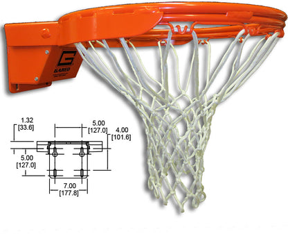 Gared Double Ring Breakaway Rim with Nylon Net