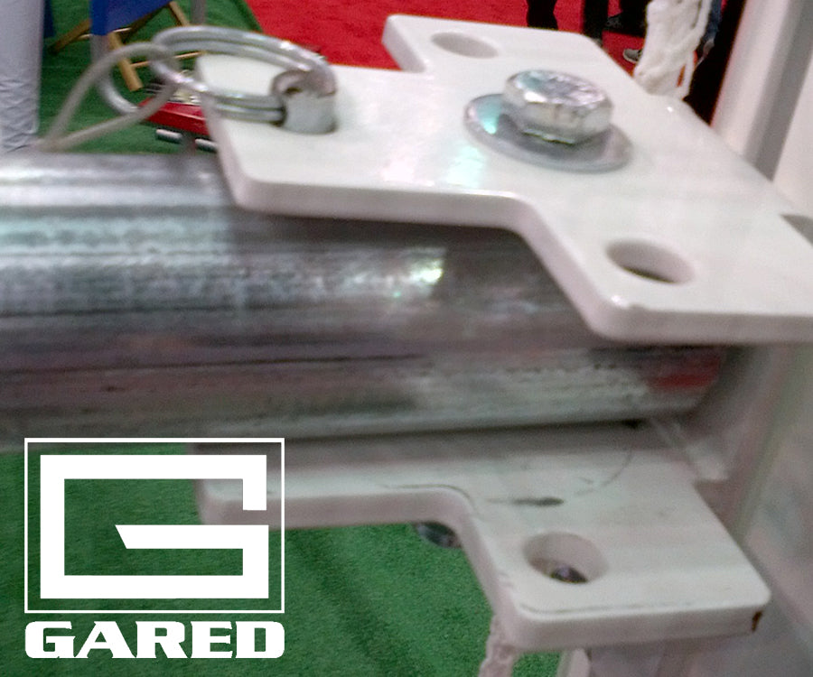 Gared Backstay Folding Conversion Bracket Soccer Goal Screw Anchors