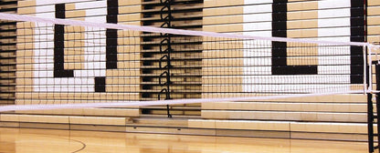 Gared Rallyline Scholastic Aluminum One-Court Volleyball System Less Sleeves and Covers