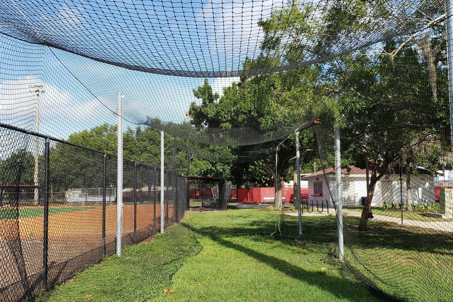 Gared 3-1/2” O.D. Steel Batting/Multi-Sport Cage Structure