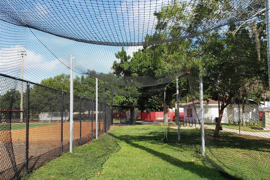 Gared 3-1/2” O.D. Steel Batting/Multi-Sport Cage Structure