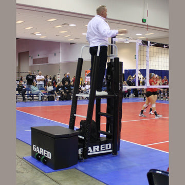 Gared GoCourt Jr One-Court Base Portable Volleyball System with Wheels
