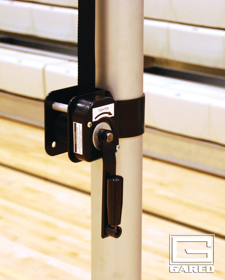 Gared Rallyline™ Scholastic Aluminum Telescopic One-Court Volleyball System