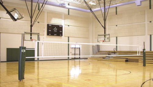 Gared Libero Omni-Aluminum Collegiate One-Court Volleyball System