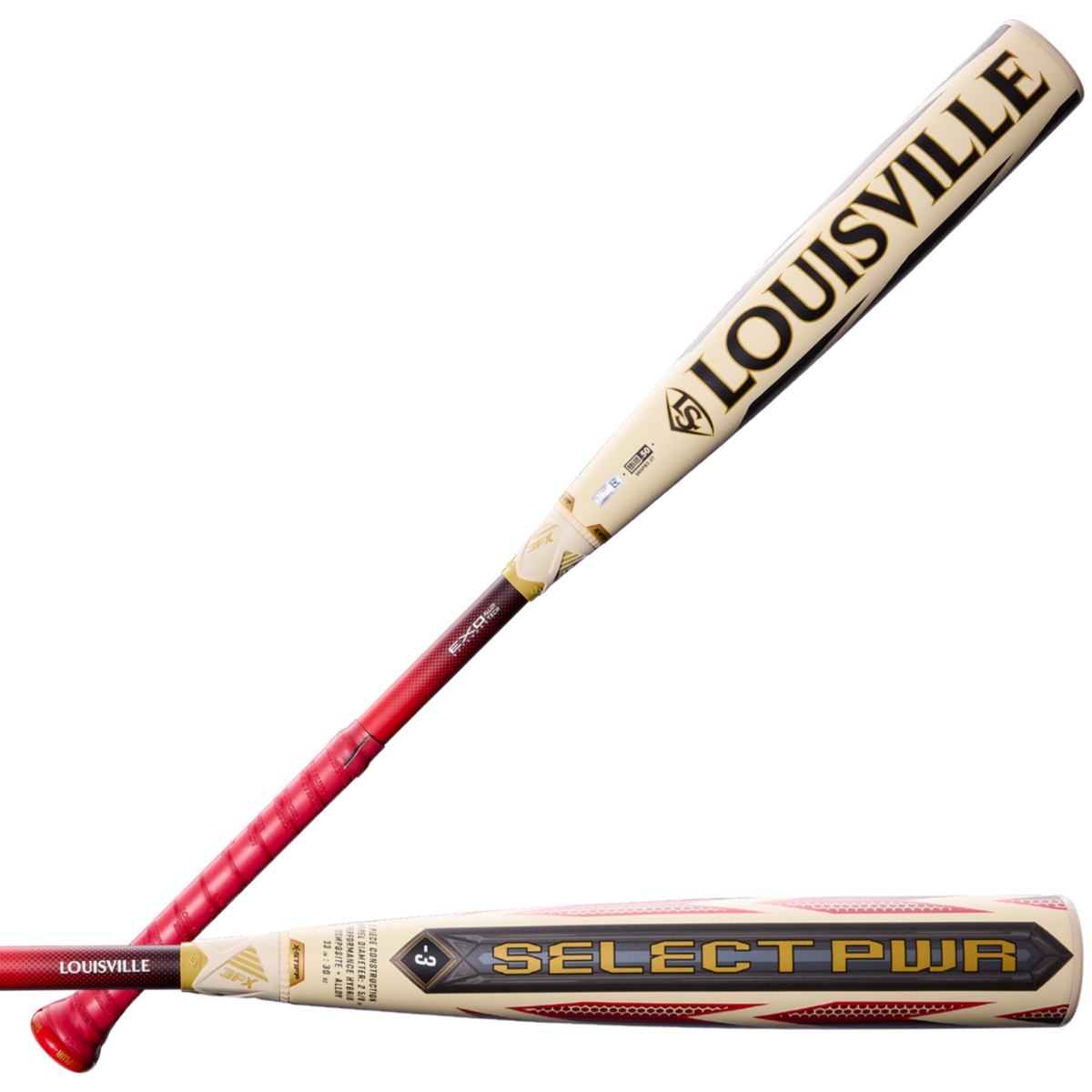 Louisville Slugger Adult 2027 Select Pwr -3 BBCOR Baseball Bat