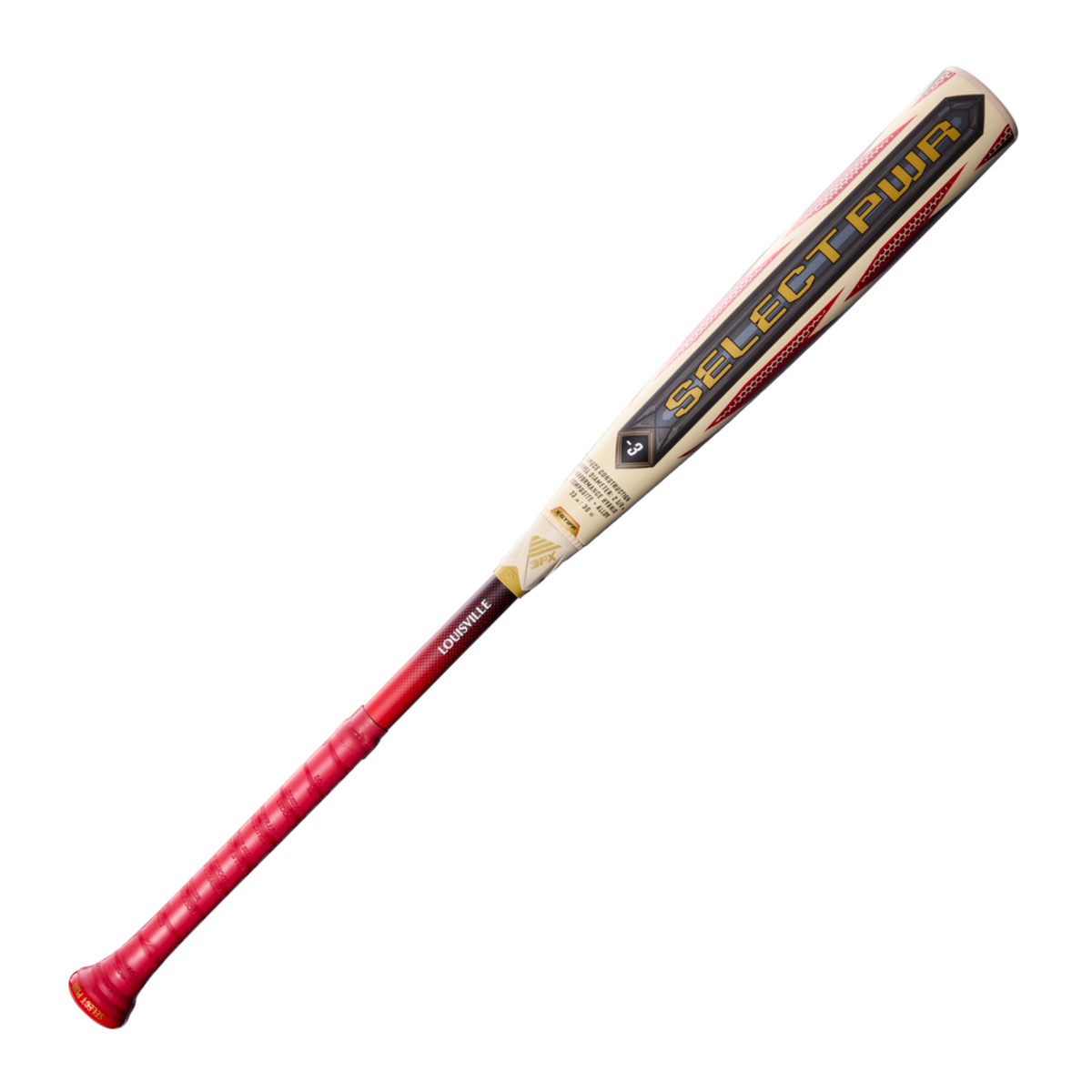 Louisville Slugger Adult 2027 Select Pwr -3 BBCOR Baseball Bat