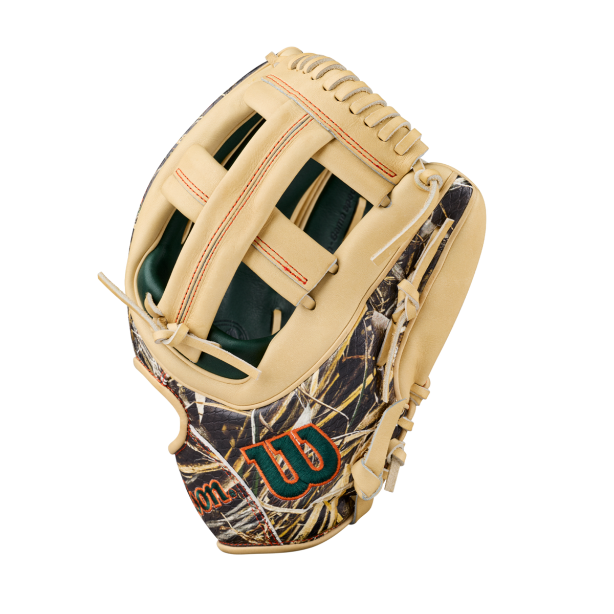 2026 Wilson A2000 GH2 RealTree GM Leather Infield Baseball Glove
