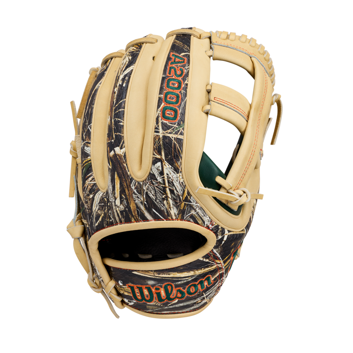 2026 Wilson A2000 GH2 RealTree GM Leather Infield Baseball Glove