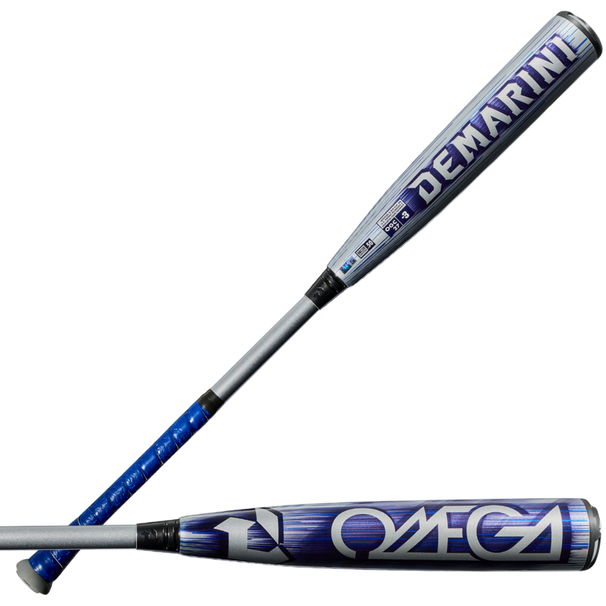 DeMarini Adult 2027 Omega -3 BBCOR Baseball Bat