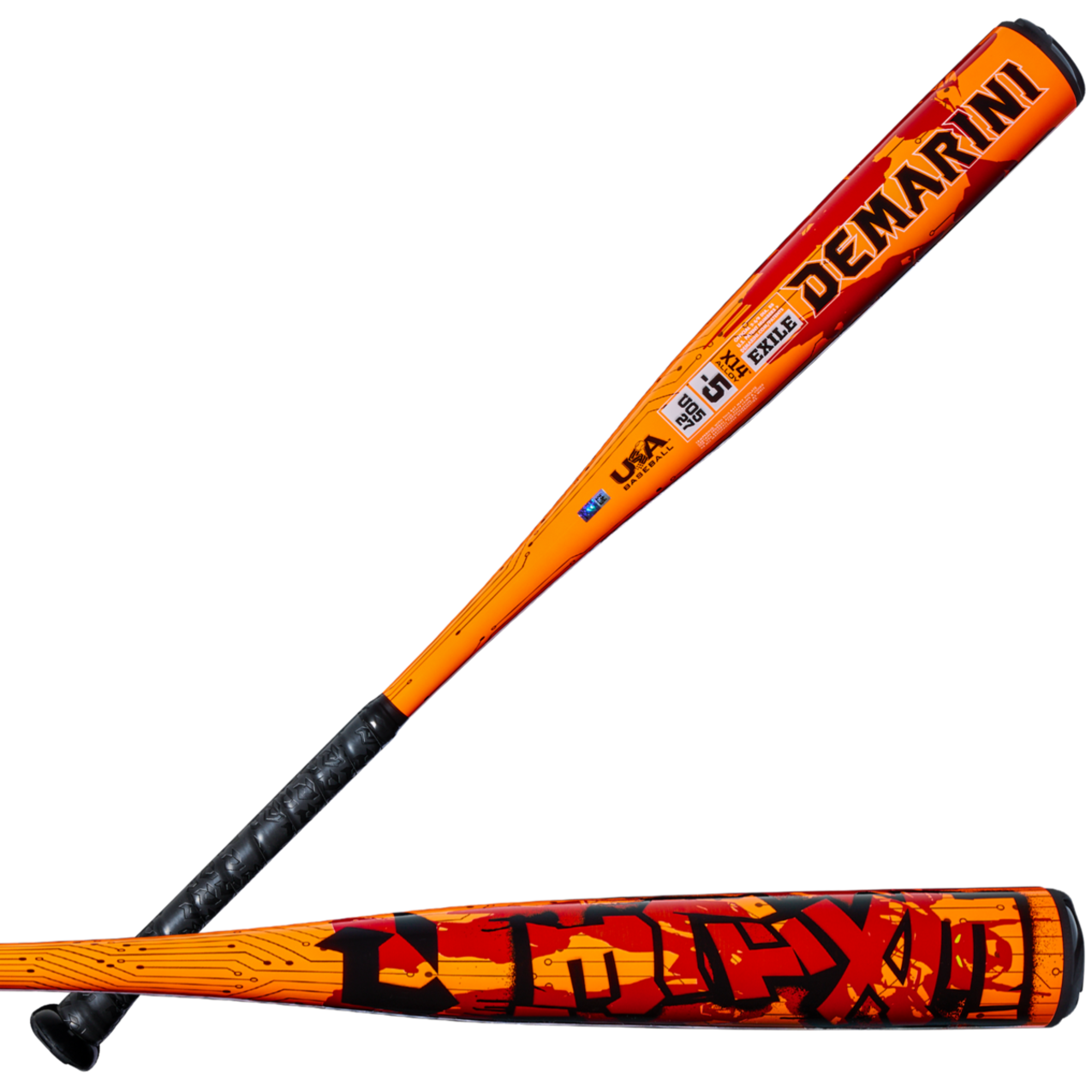 DeMarini Adult 2027 Exile -5 USA Baseball Bat