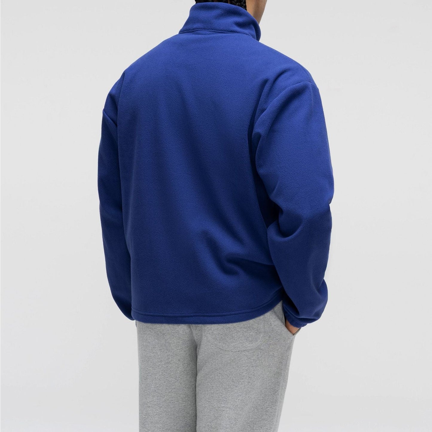 New Balance Men's Made in USA Snap Fleece Top