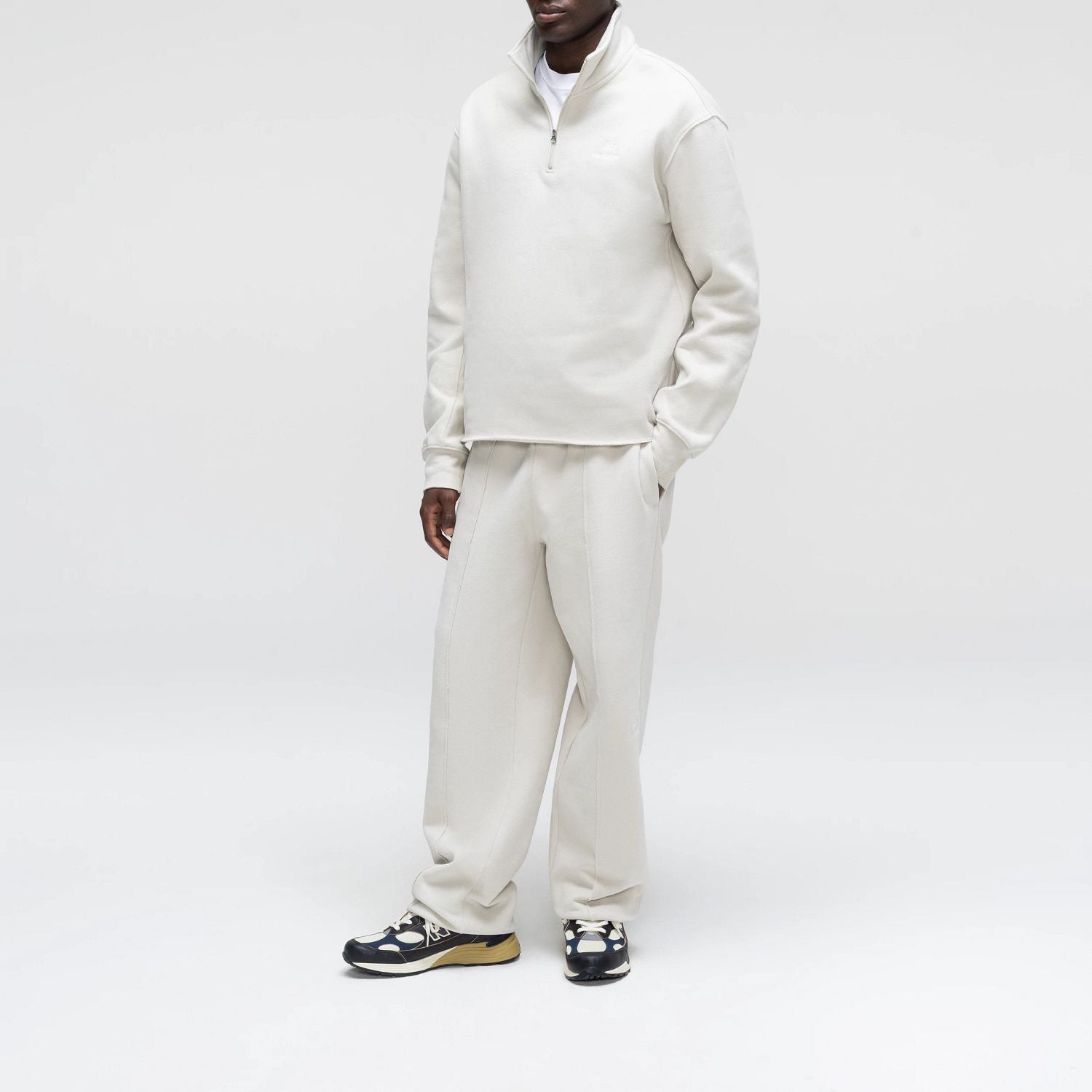 New Balance Men's Made in USA Fleece Quarter Zip