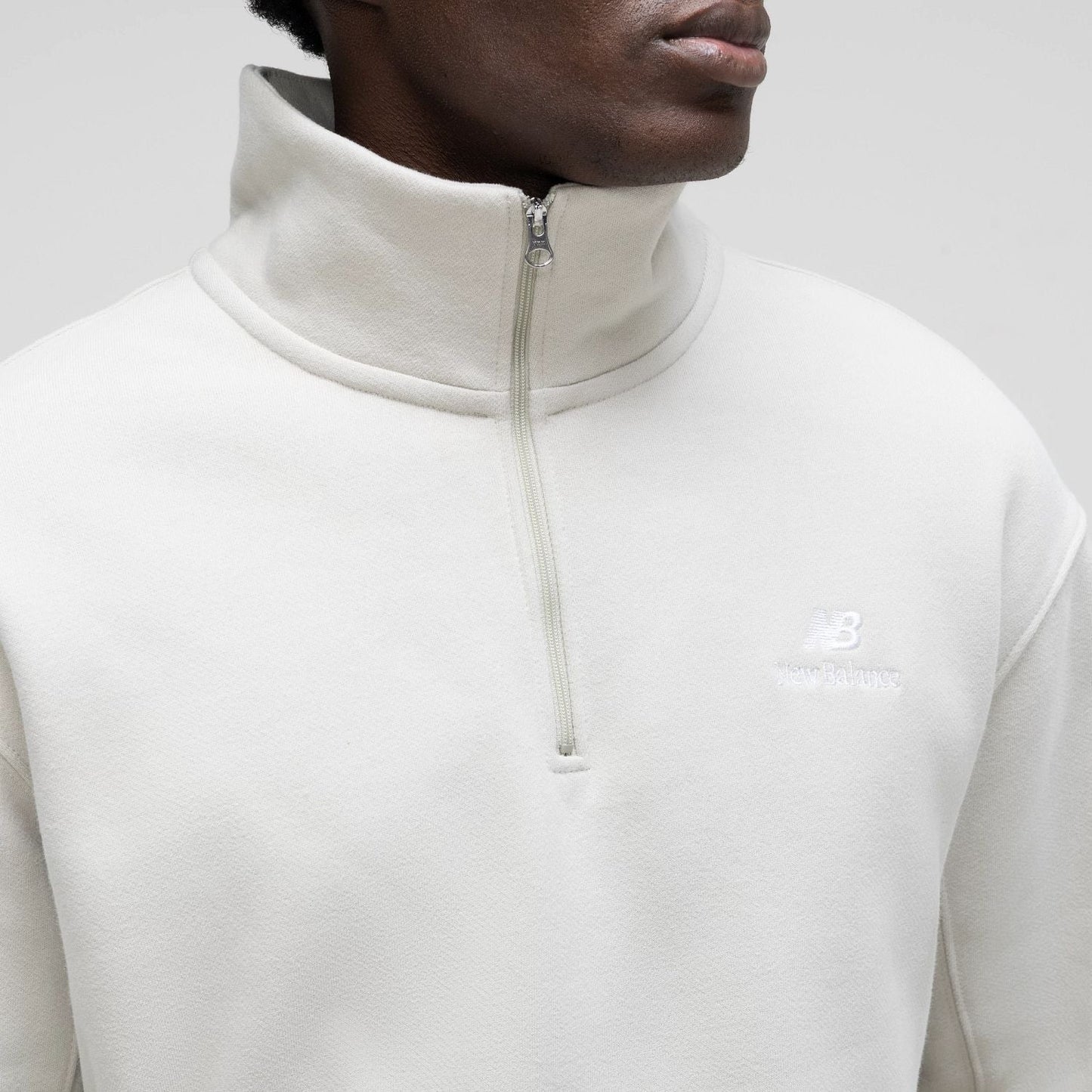 New Balance Men's Made in USA Fleece Quarter Zip