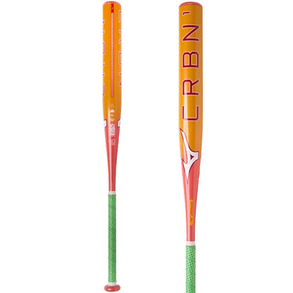 2025 Mizuno F25 CRBN1 "Sweet Peach" Limited Edition Fastpitch Softball Bat: -10, -9
