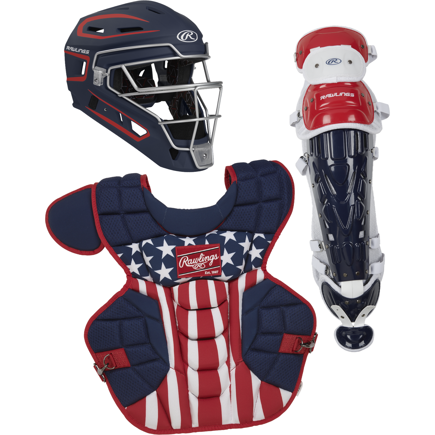 Rawlings Baseball Velo 2.0 Catcher's Set