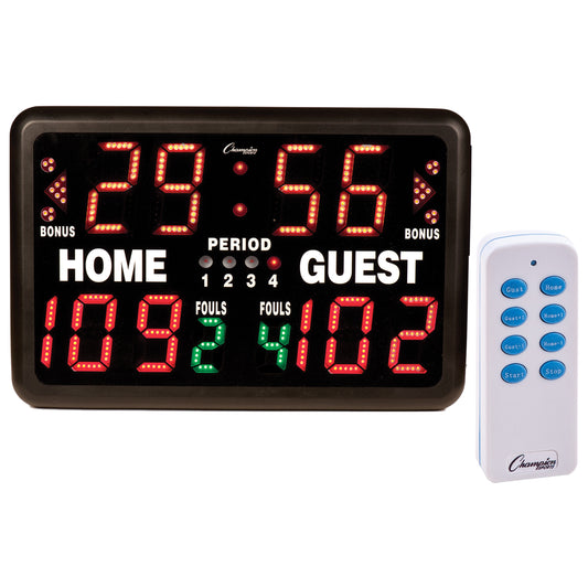 Champion Sports Tabletop Indoor Electronic Scoreboard