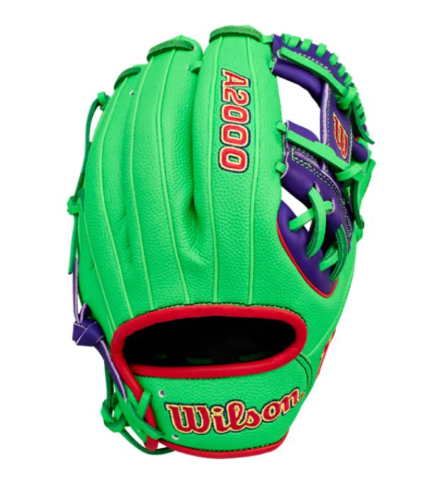 2026 Wilson Big League Chew Swingin’ Sour Apple A2000 1786SS LE 11.5" Infield Baseball Glove