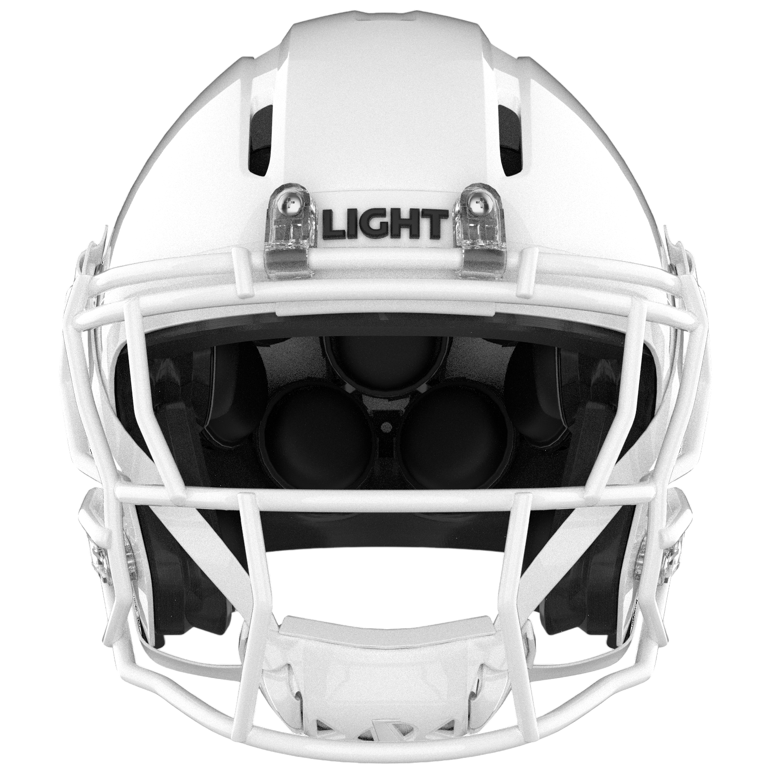 Light Helmets Adult Apache  Football Helmet with Attached Facemask