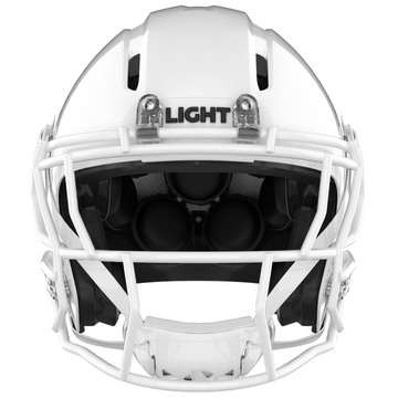 Light Helmets Adult Apache  Football Helmet with Attached Facemask