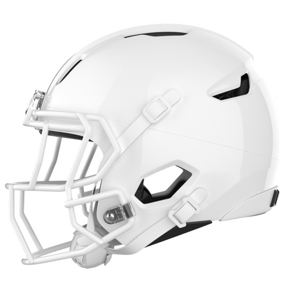 Light Helmets Adult Apache  Football Helmet with Attached Facemask