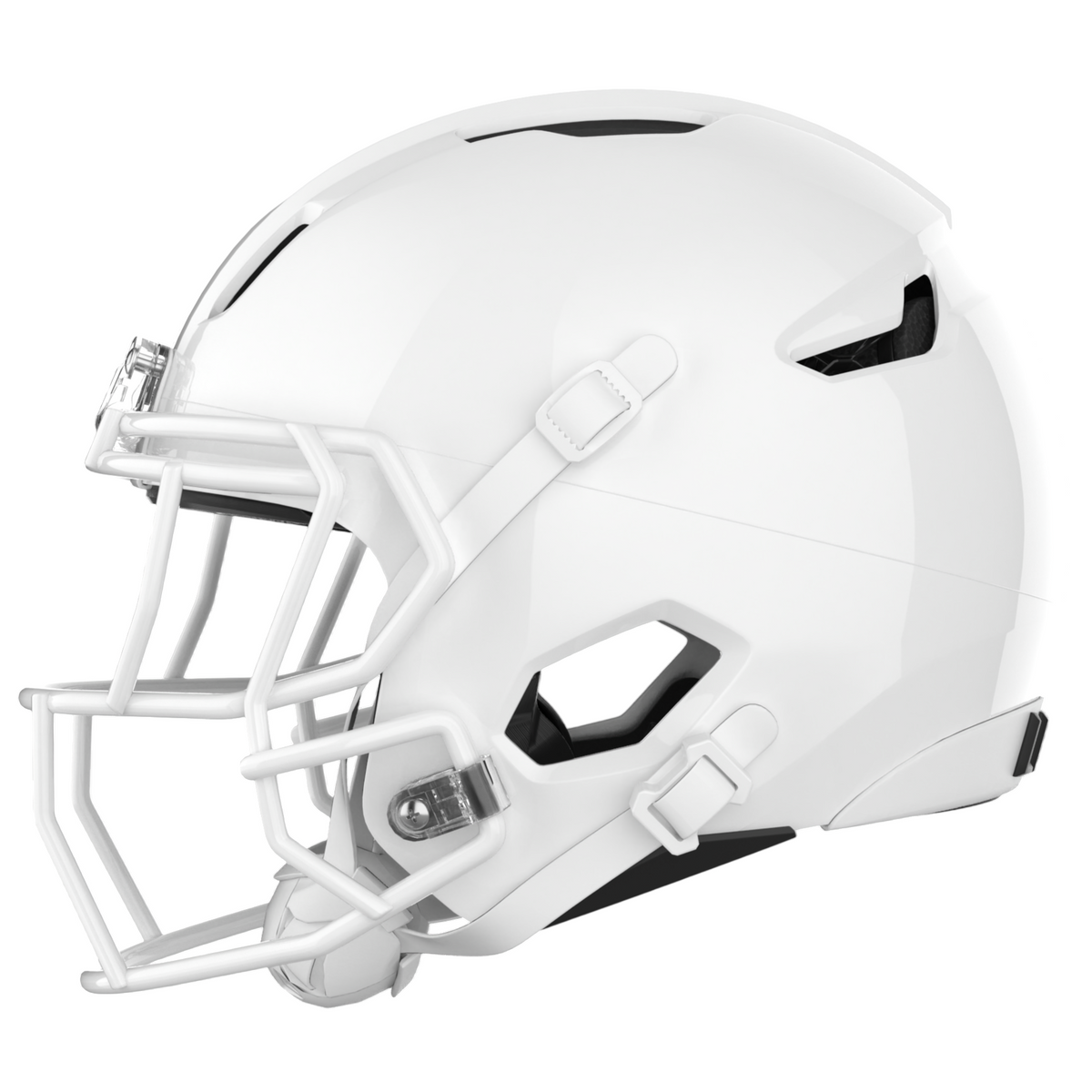Light Helmets Adult Apache  Football Helmet with Attached Facemask