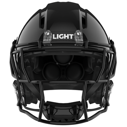 Light Helmets Adult Apache  Football Helmet with Attached Facemask