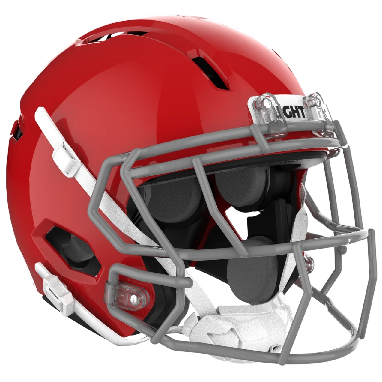 Light Helmets Adult Apache  Football Helmet with Attached Facemask