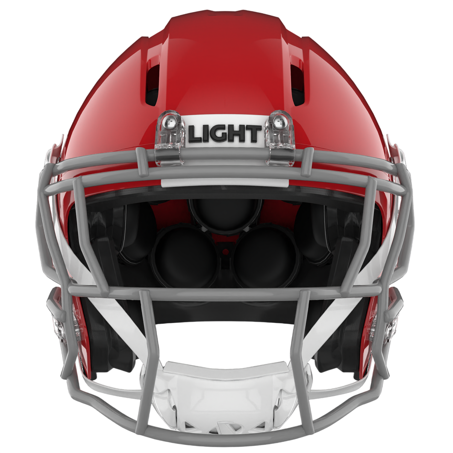 Light Helmets Adult Apache  Football Helmet with Attached Facemask