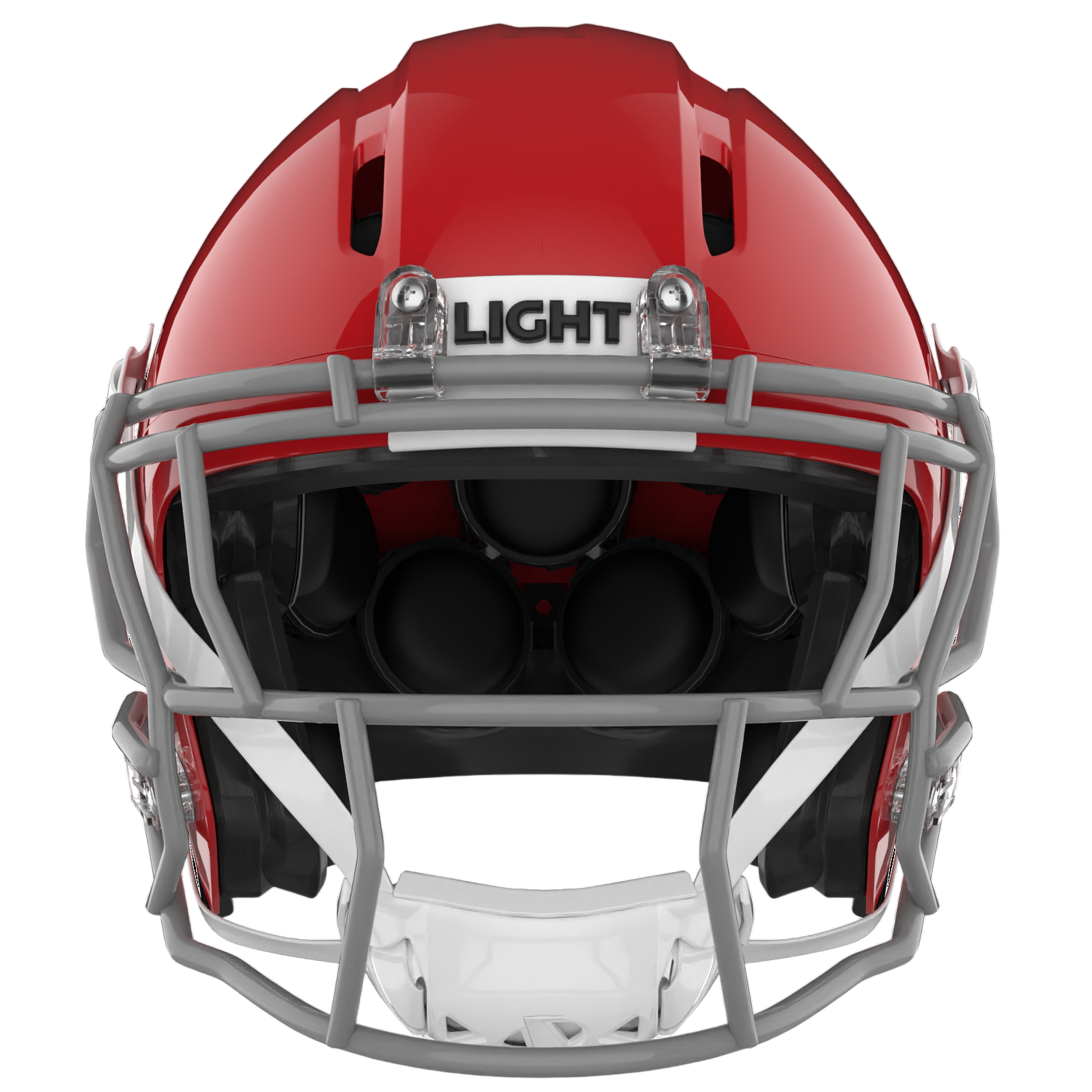 Light Helmets Adult Apache  Football Helmet with Attached Facemask