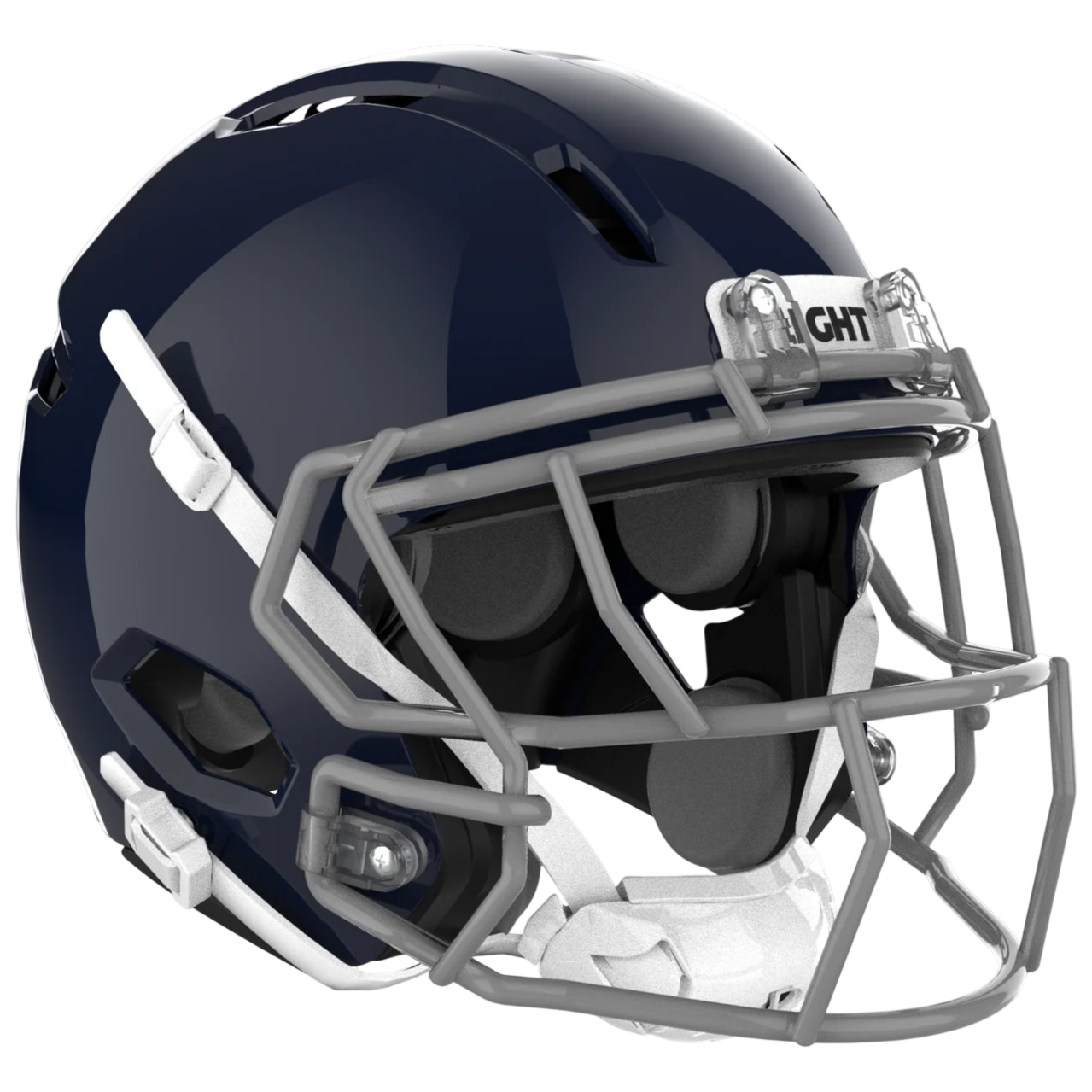 Light Helmets Adult Apache  Football Helmet with Attached Facemask