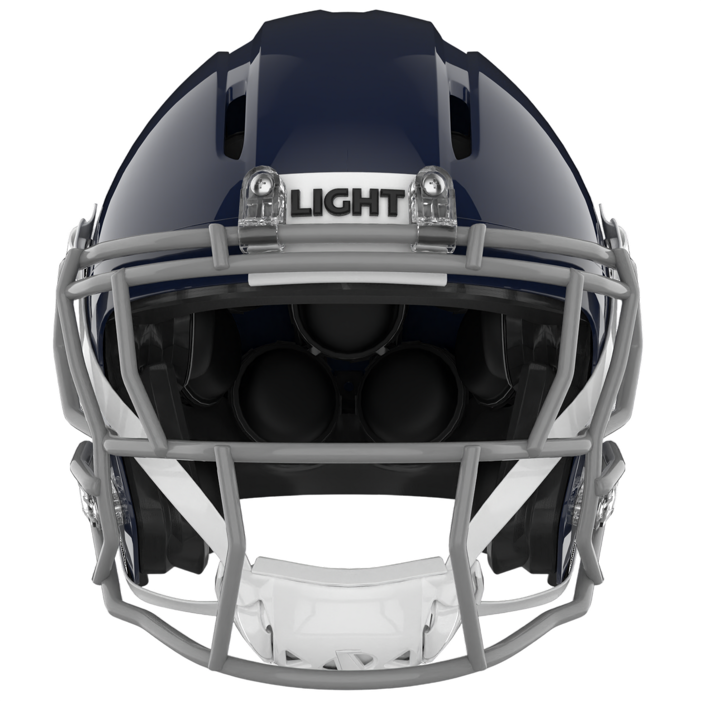 Light Helmets Adult Apache  Football Helmet with Attached Facemask