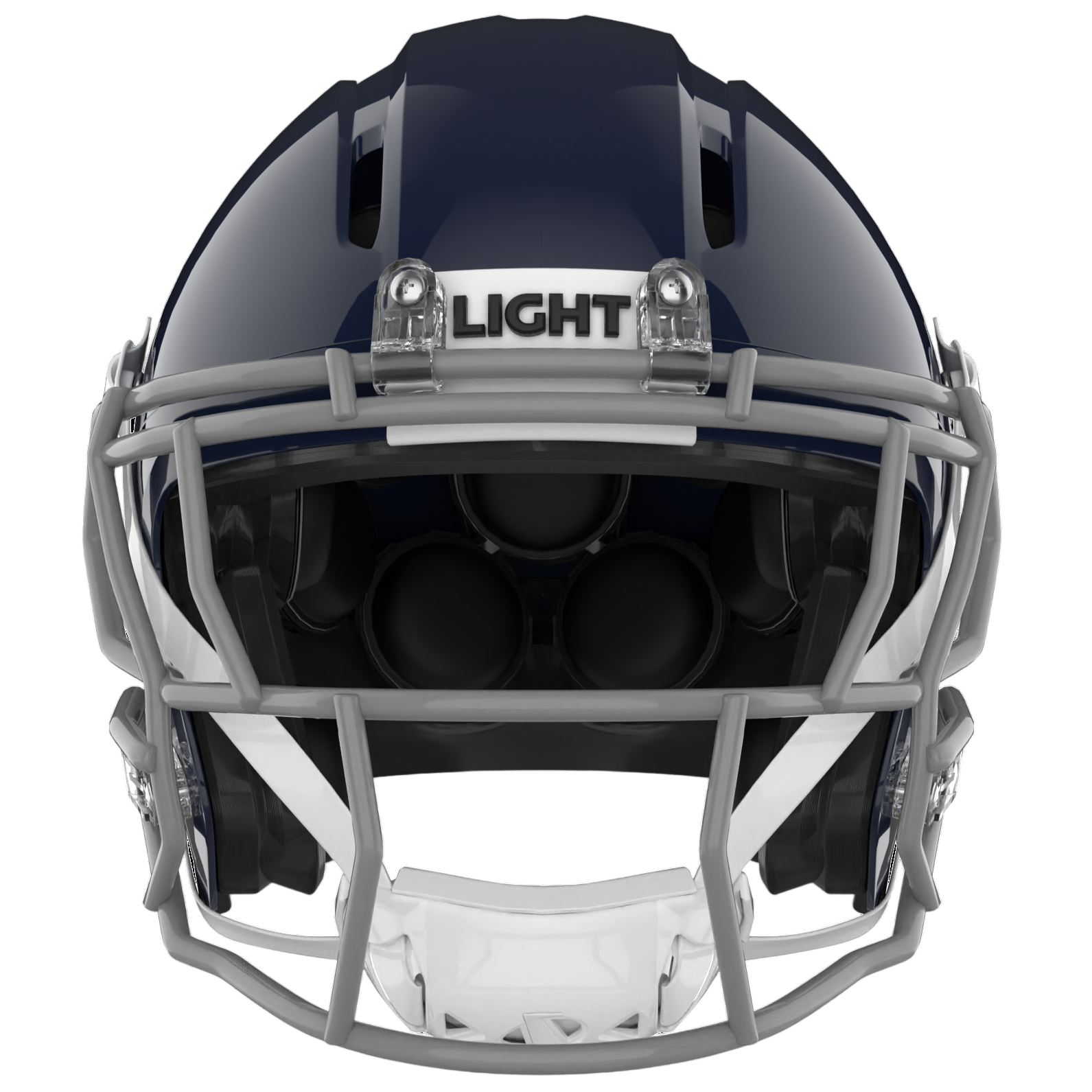 Light Helmets Adult Apache  Football Helmet with Attached Facemask