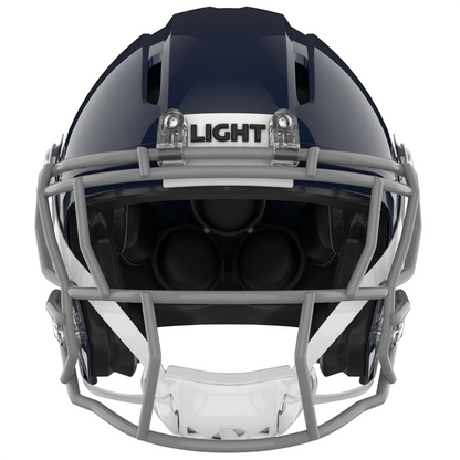 Light Helmets Adult Apache  Football Helmet with Attached Facemask
