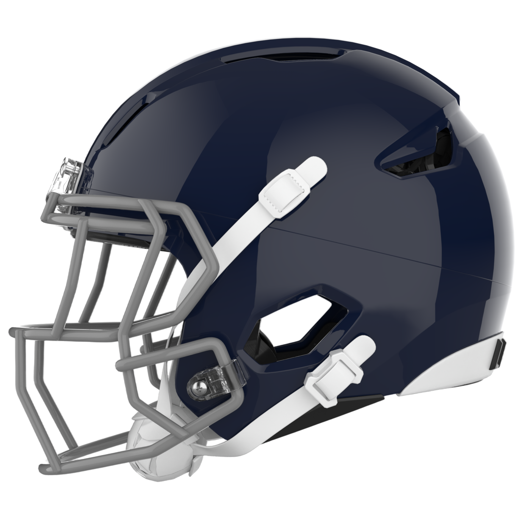 Light Helmets Adult Apache  Football Helmet with Attached Facemask