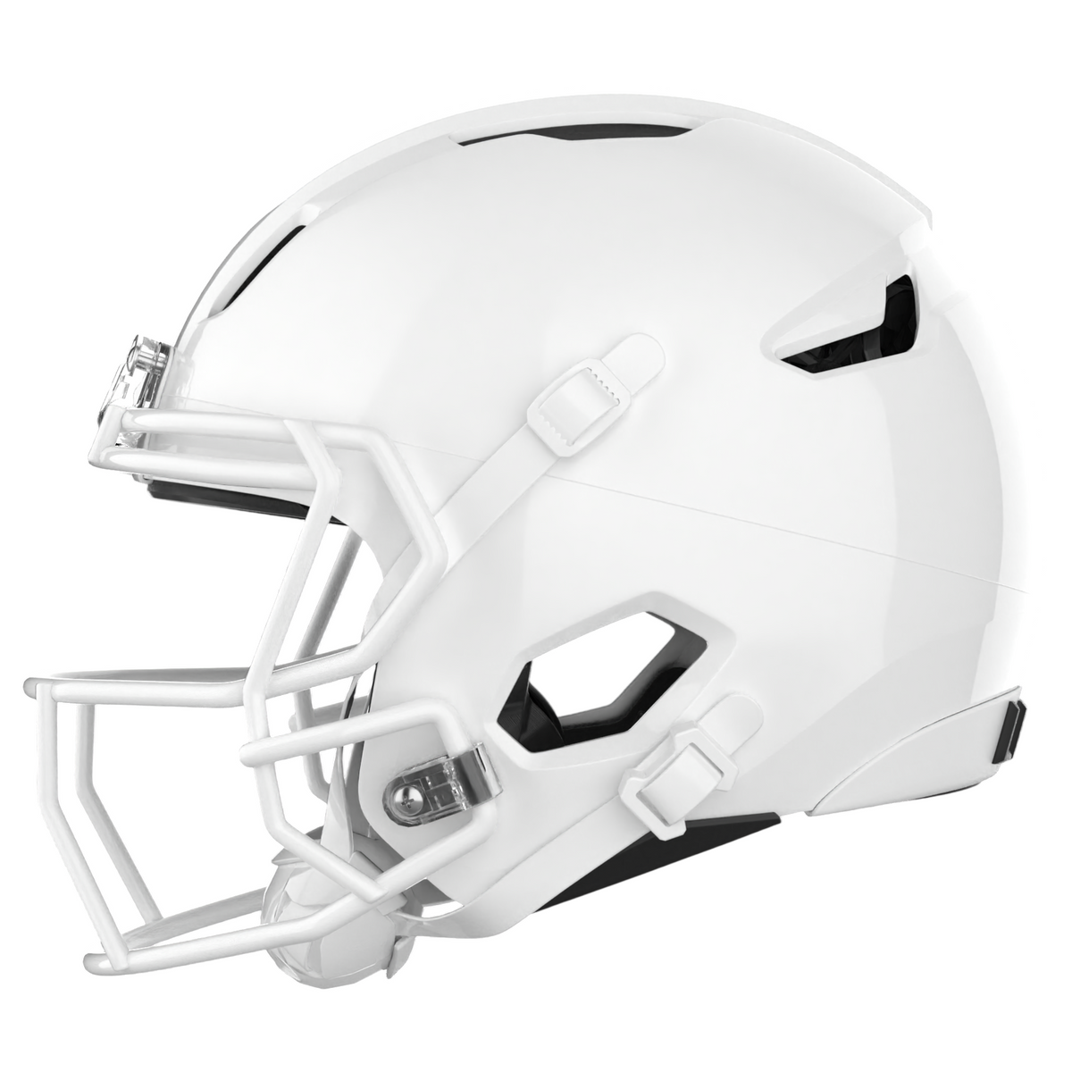 Light Helmets Youth Apache Lightning Football Helmet with Attached Facemask