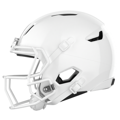 Light Helmets Youth Apache Lightning Football Helmet with Attached Facemask