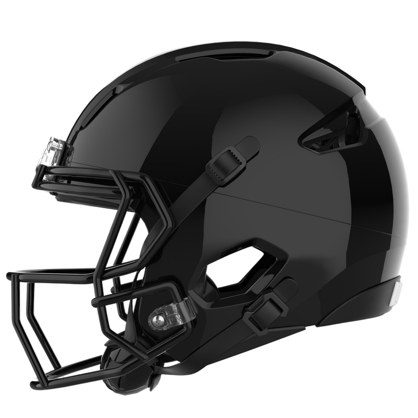Light Helmets Youth Apache Lightning Football Helmet with Attached Facemask