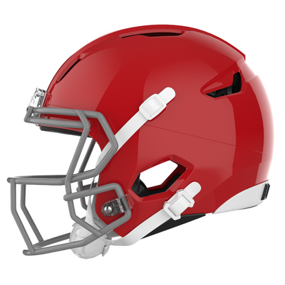 Light Helmets Youth Apache Lightning Football Helmet with Attached Facemask