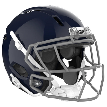 Light Helmets Youth Apache Lightning Football Helmet with Attached Facemask