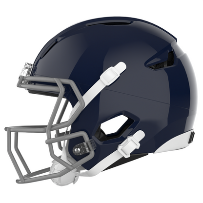 Light Helmets Youth Apache Lightning Football Helmet with Attached Facemask