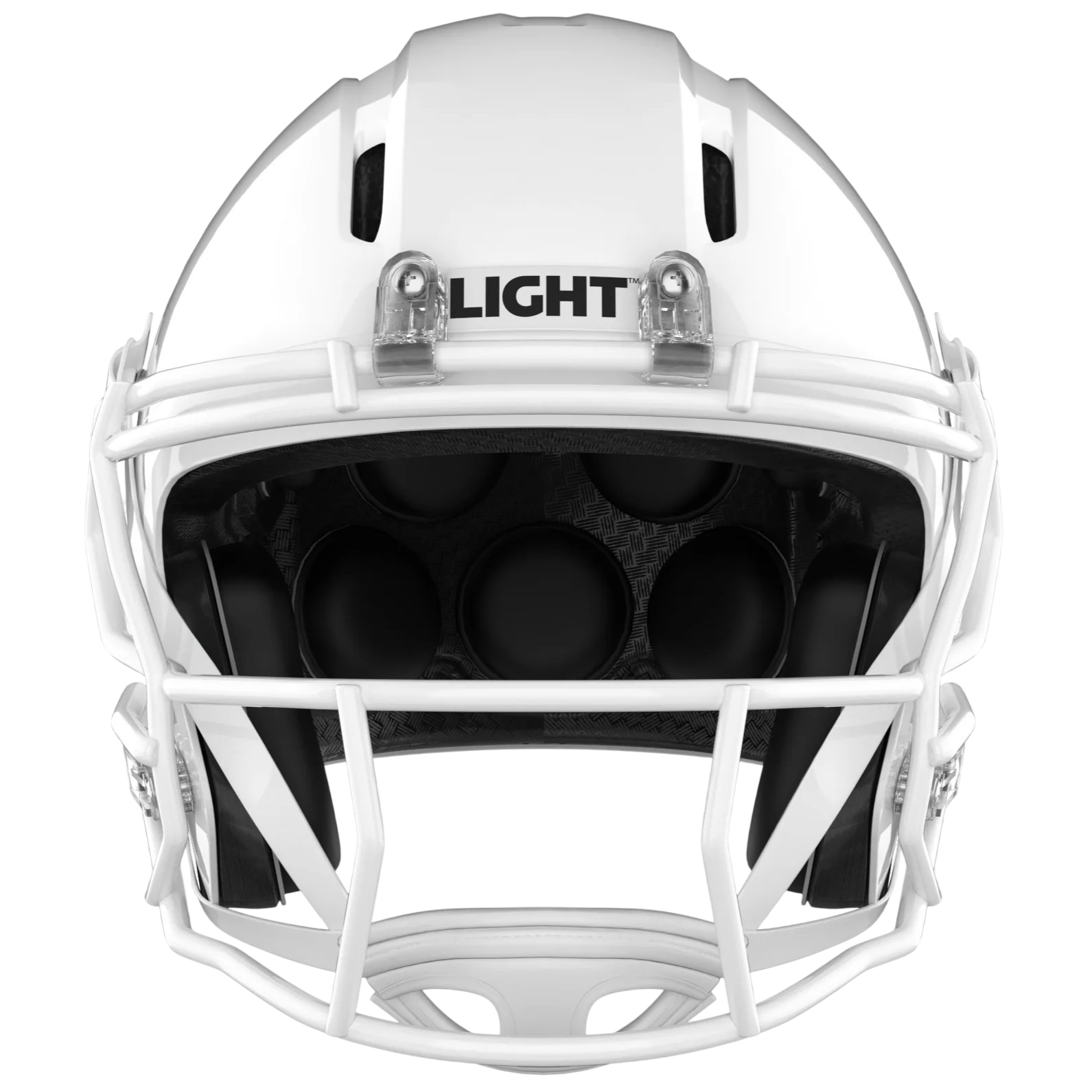 Light Helmets Youth Apache Tomahawk Football Helmet With Attached Facemask