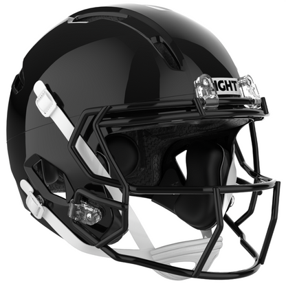 Light Helmets Youth Apache Tomahawk Football Helmet With Attached Facemask