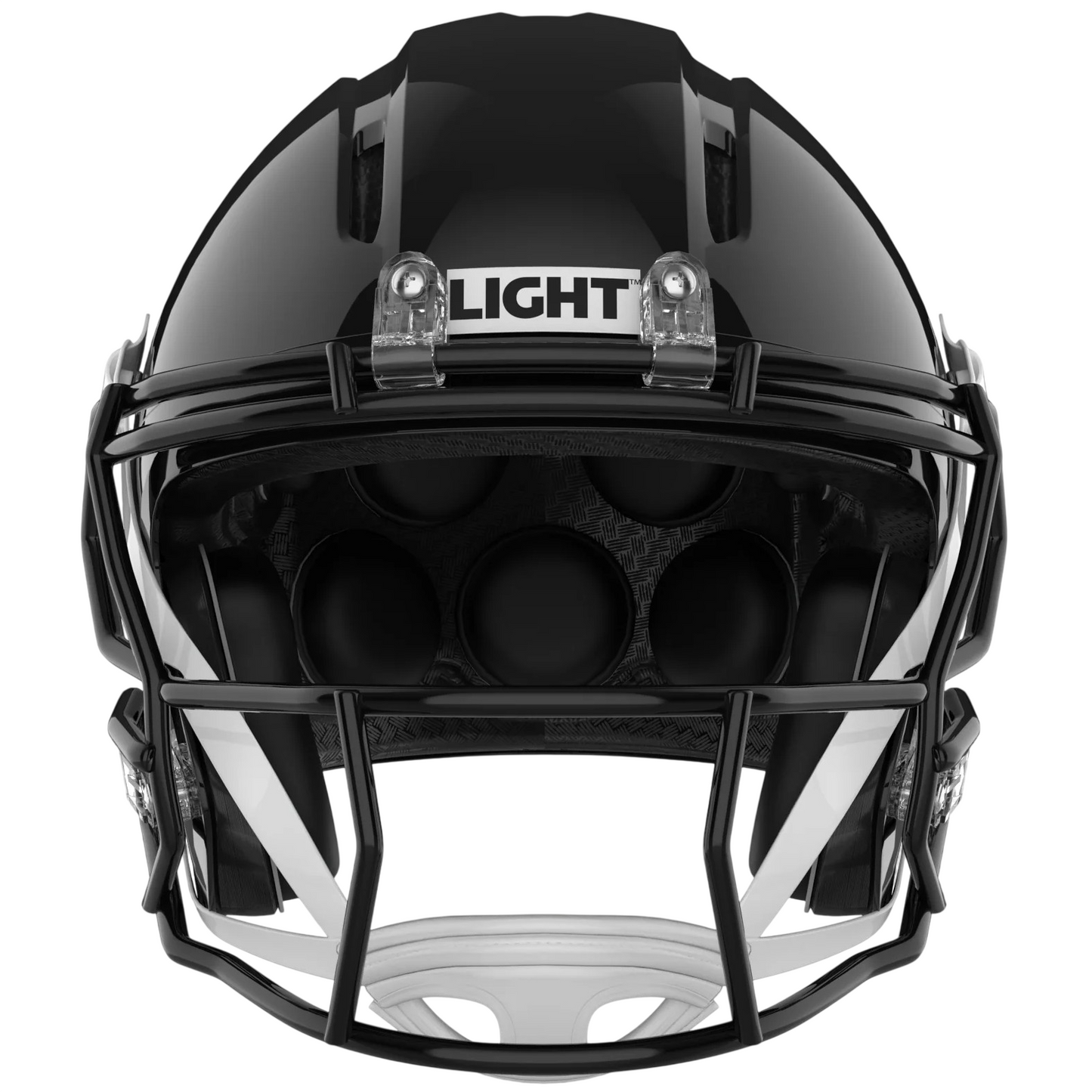 Light Helmets Youth Apache Tomahawk Football Helmet With Attached Facemask